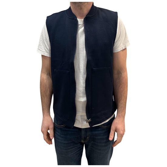 Gilet in cotone Blu DURANGO BLU MENTORE 