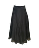 Nippon skirt in black ramie.