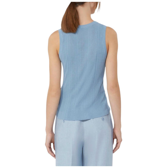 Maglia smanicata in filato di viscosa Carta da zucchero COSE 005 MAX MARA WEEKEND 