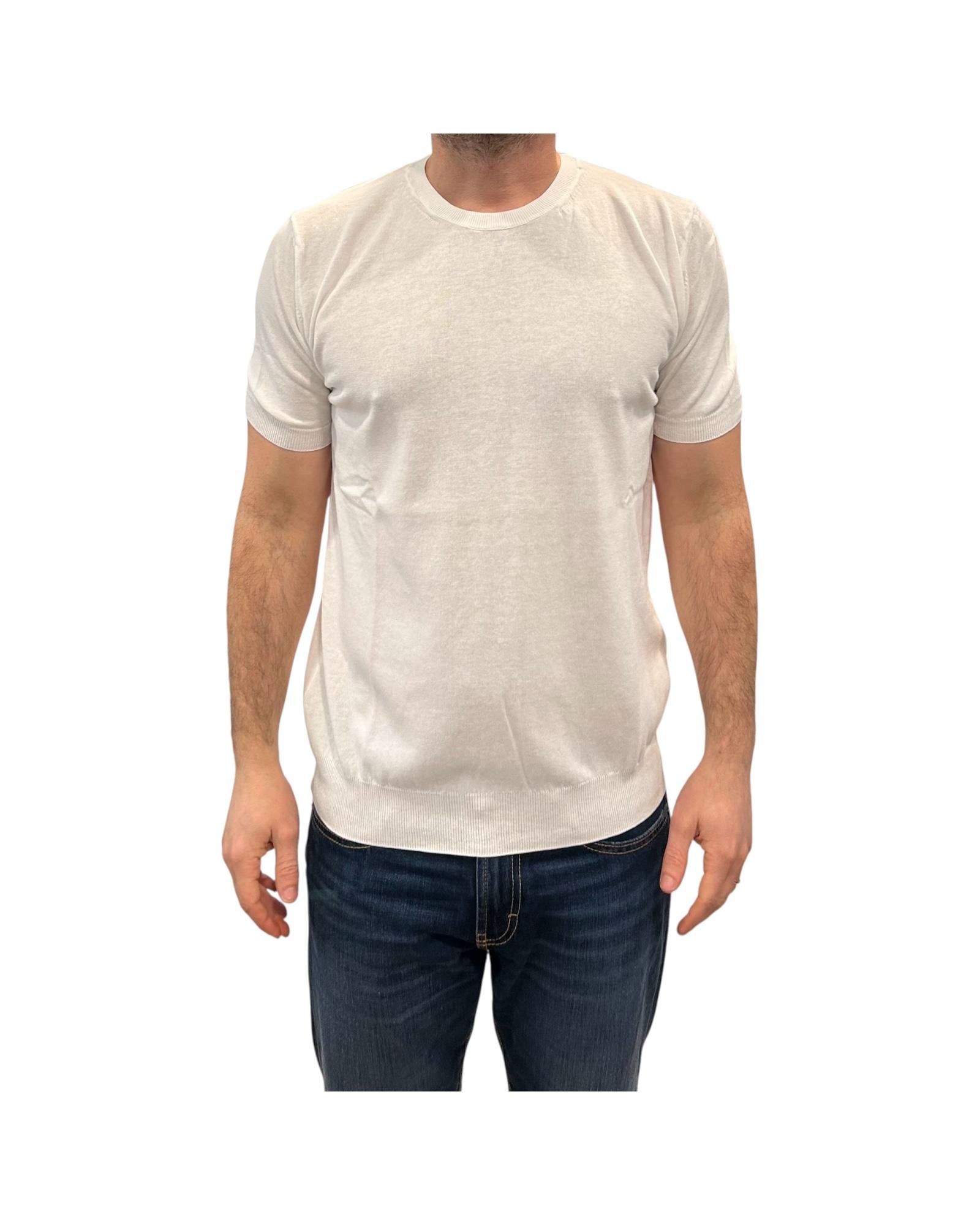 Maglia in cotone Crepe Latte 12104 100 RETOIS 