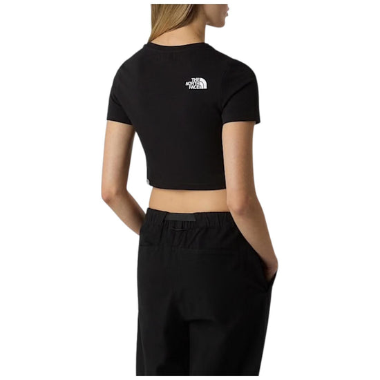 T-shirt corta in vita Black SS TEE T-SHIRT BLACK THE NORTH FACE 