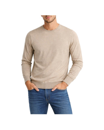 Maglia in cotone e lino Beige MAGLIA GIROCOLLO BEIGE RE.VI.VAL 