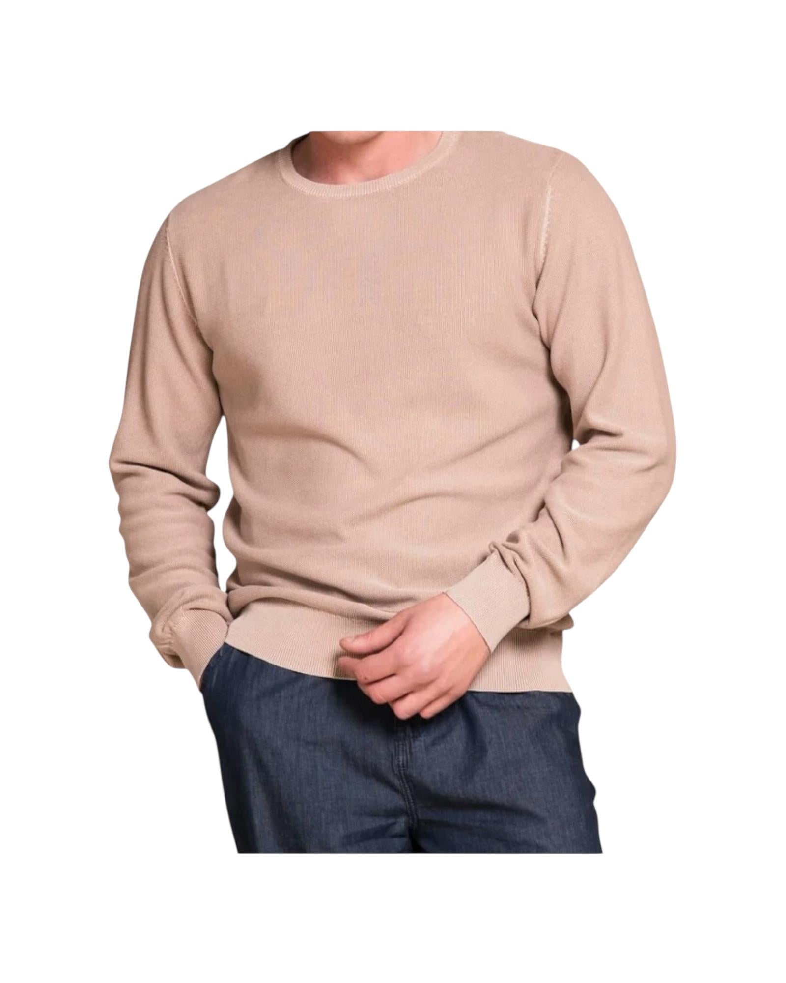 Maglia Timothy Acid wash beige