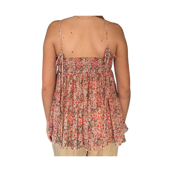 Top con fantasia floreale Pink 185319 02091 Aniye by 