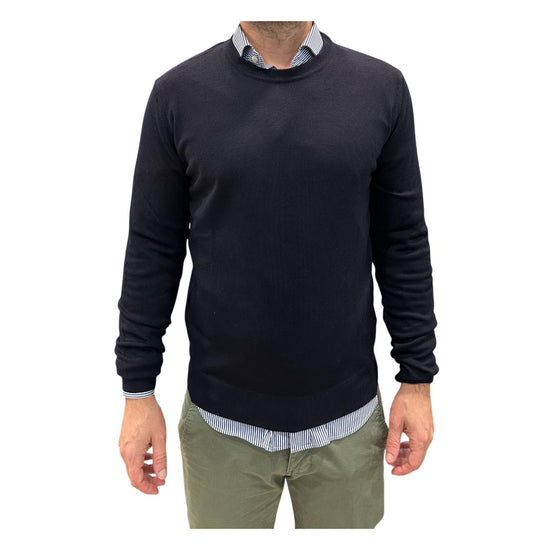Maglia girocollo Blu 12200 108 RETOIS 