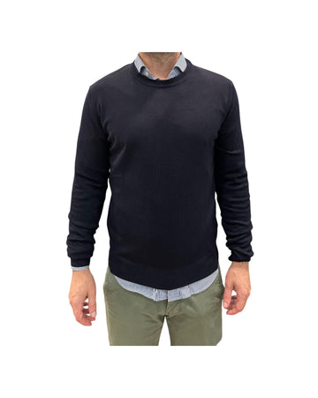 Maglia girocollo Blu 12200 108 RETOIS 