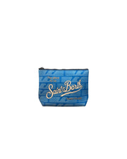 Pochette Aline in scuba con spampa Lazio