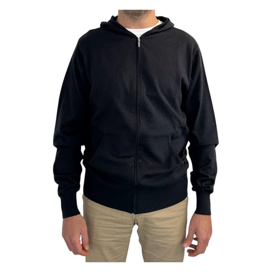 Maglia con cappuccio blu navy. A30416BRIGHT 799 AT.P.CO 