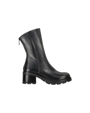 Stivaletto in pelle Nero