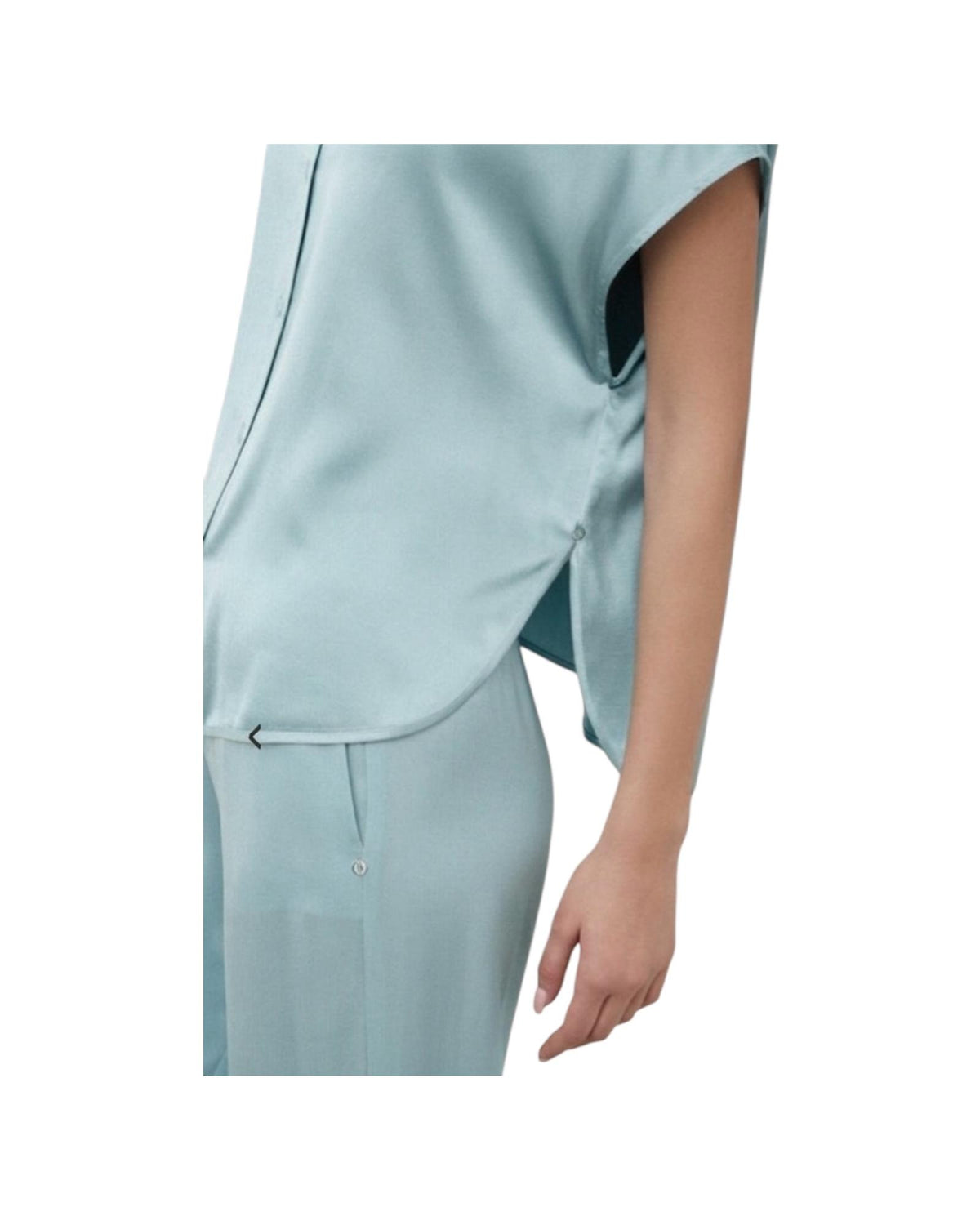 Camicia in raso di viscosa Opale FVA DC5237 OPALE OTTOD'AME 