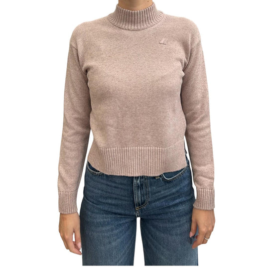 Maglione Agata Cotton Cashmere Pink Fawn Melange K81341W KA1 K-way 