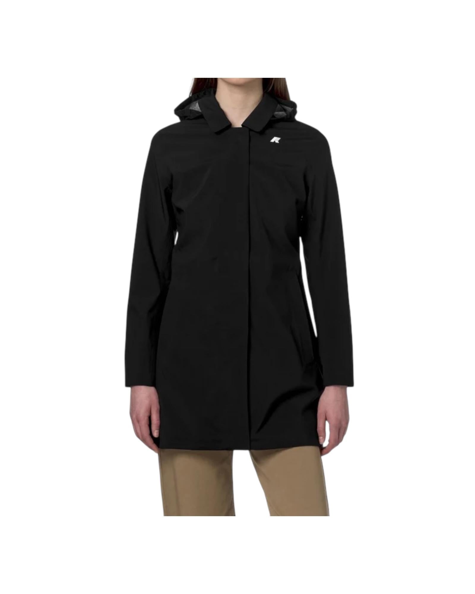 Giacca media Mathy bonded Jersey, black pure. K7127JW USY K-way
