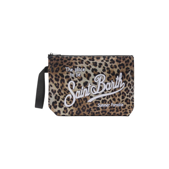 Pochetet Aline L in scuba con stampa leopardata ALI0021 00653L MC2 SAINT BARTH 