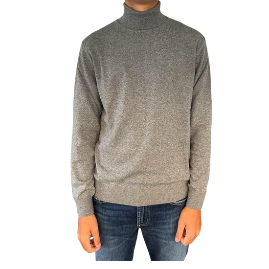 Dolcevita in lana e cashmere Grigio chiaro 00G50155M 242 MONTECHIARO 