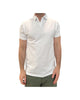 Polo uomo Rockland White Piquet senza bottoni