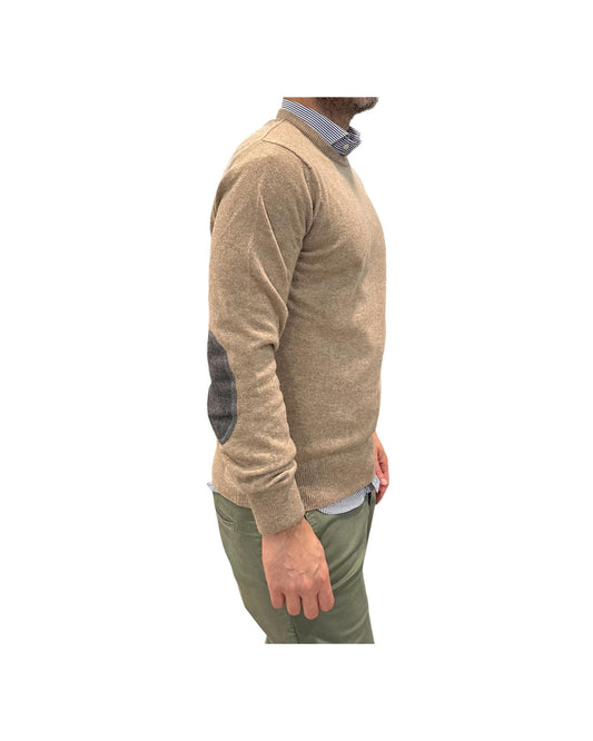 Maglione girocollo Beige 15055T 132 RETOIS 