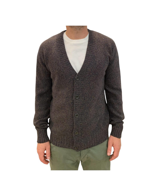 Cardigan con bottoni Blu moro 14502 185 RETOIS 