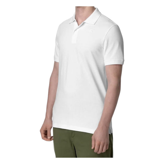 Polo piquet White K5127BW 001 K-WAY 
