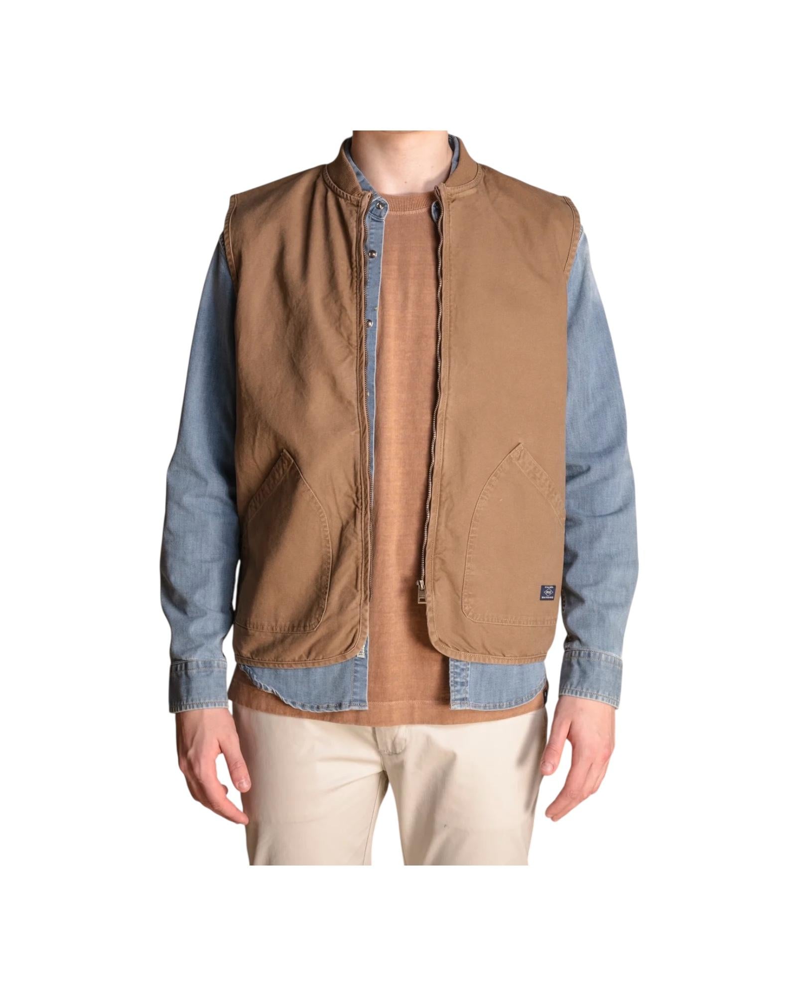 Gilet Terry beige. TERRY CRDC51 IMPURE