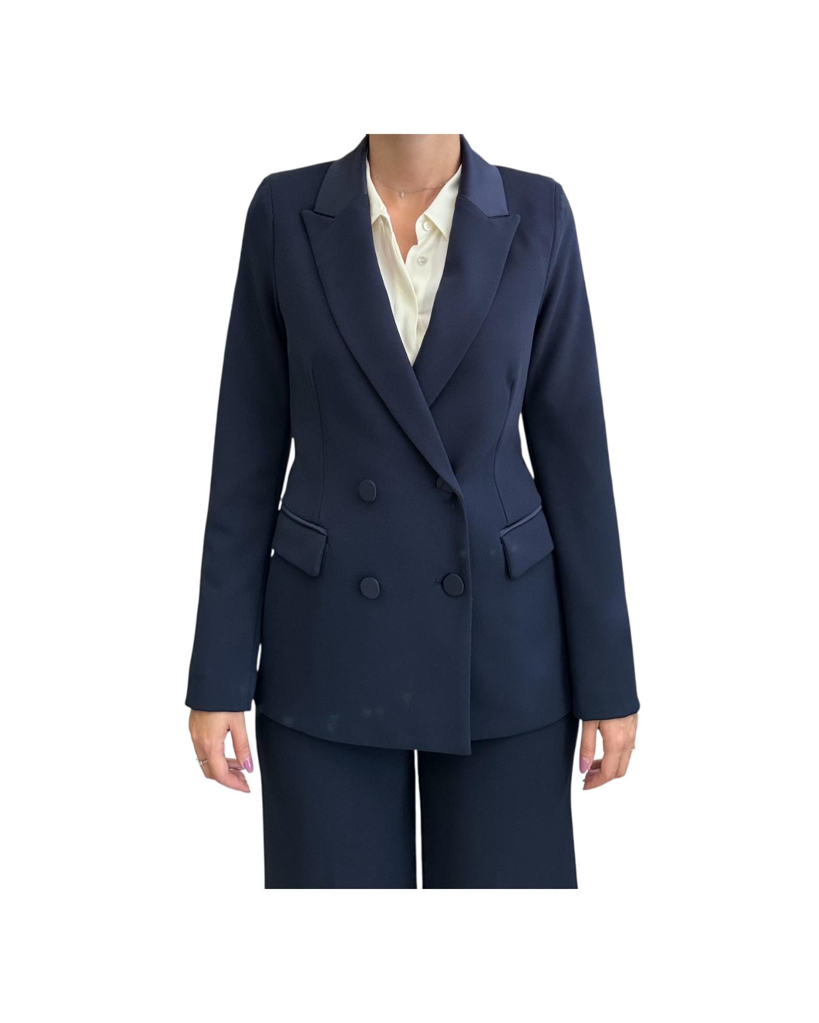Blazer Doppiopetto Blu TF0307 BLU VICOLO 