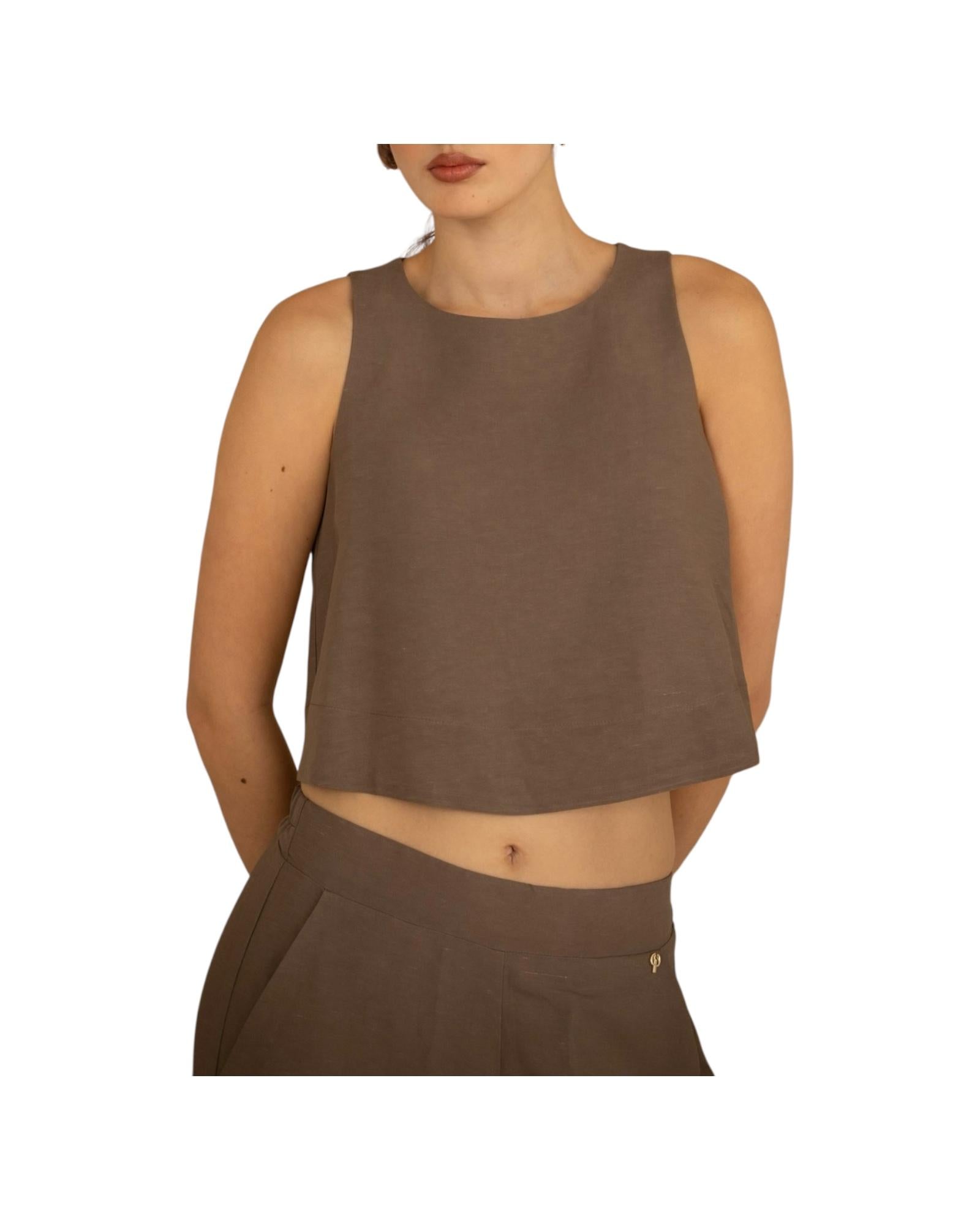 Top in viscosa Fango A02N0035 FANGO PHILIA LOFT 