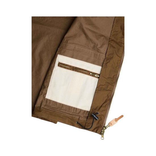 Blazer Coat with Hood Dark tan 6006CE DARK TAN MANIFATTURA CECCARELLI 