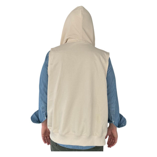 Gilet con cappuccio beige 503 BEIGE RE.VI.VAL 
