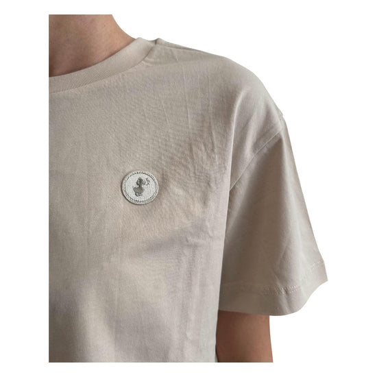 T-shirt crop Arukia beige ARUKIA 40019 SAVE THE DUCK 