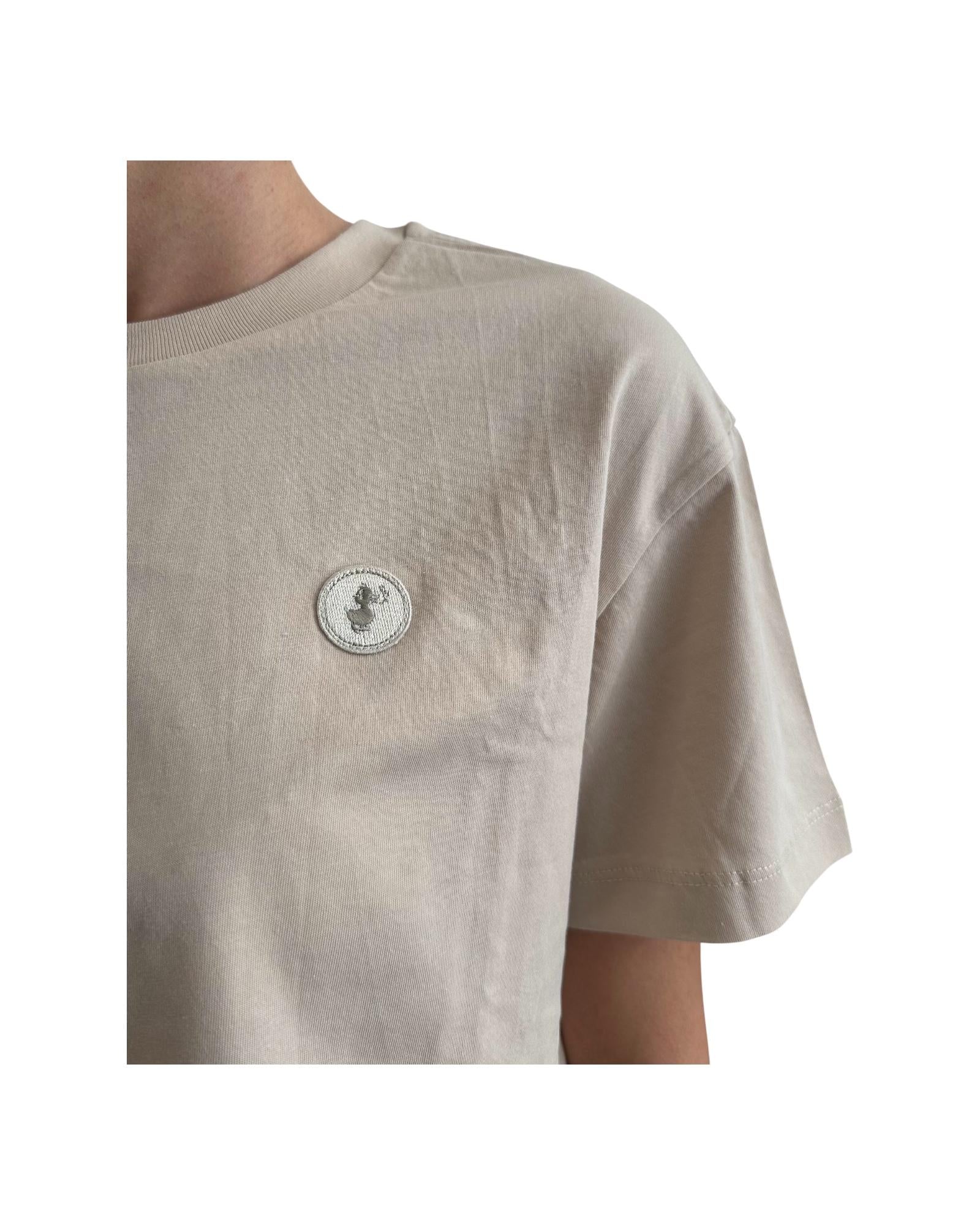 T-shirt crop Arukia beige ARUKIA 40019 SAVE THE DUCK 
