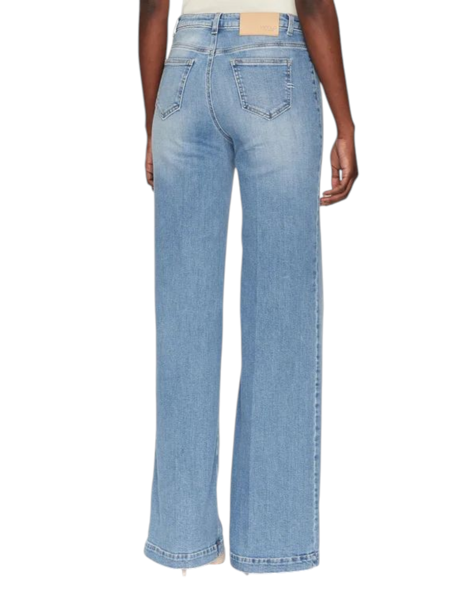 Jeans Judith con bottoni, blu chiaro. DD5079 DENIM CHIARO VICOLO 