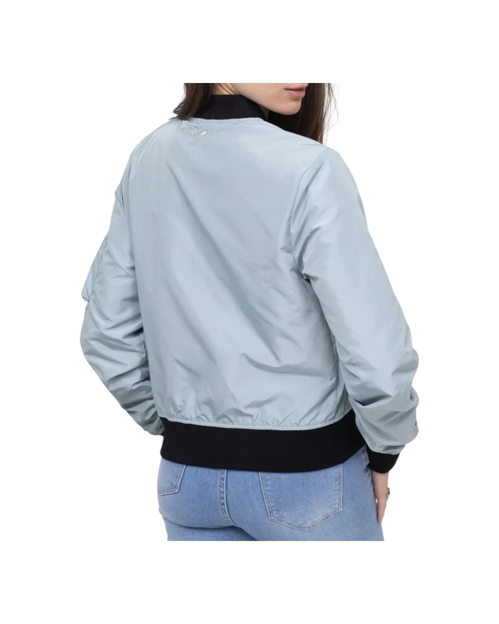 Bomber Jacket Blue Grey