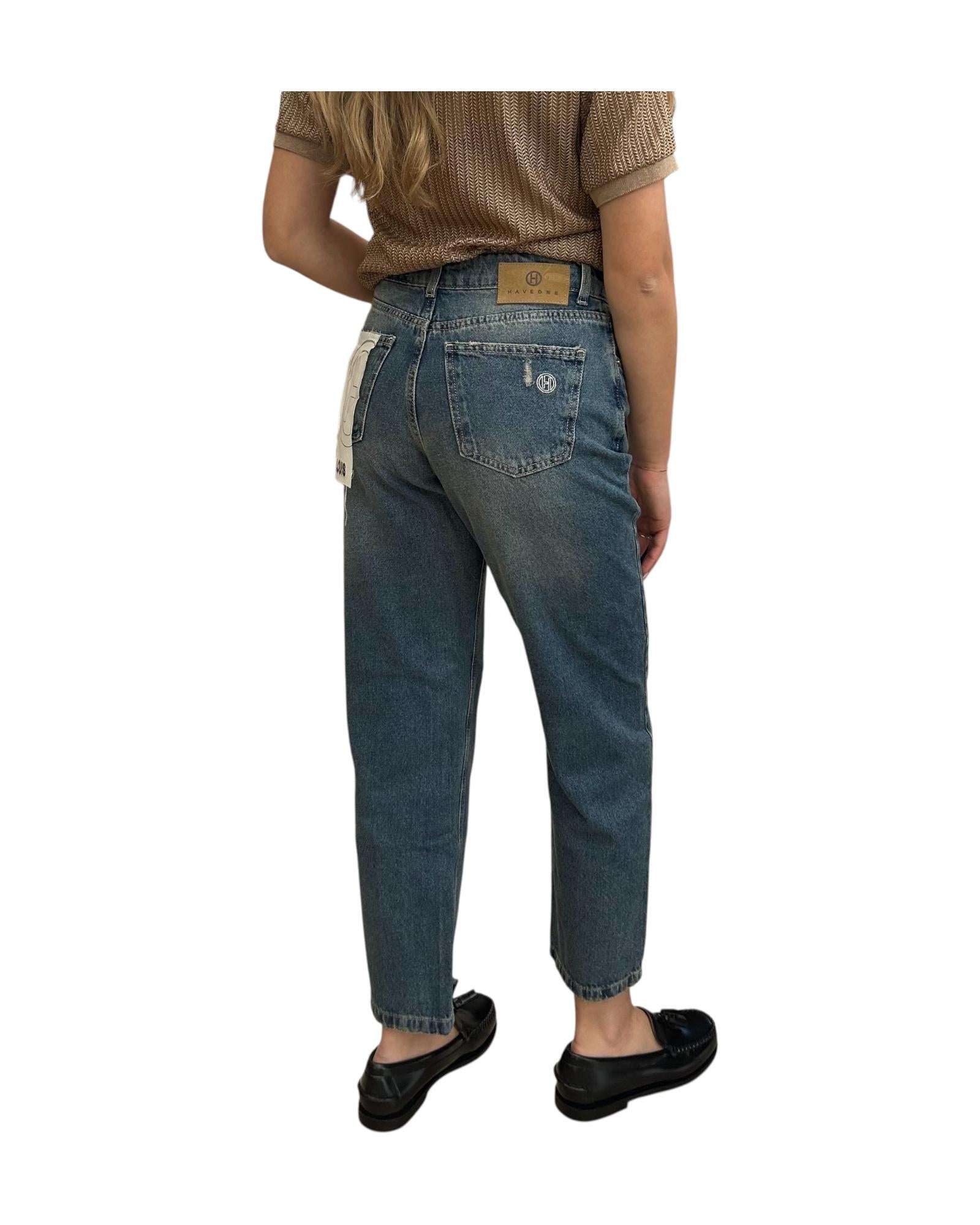Jeans Boyfriend Denim PGZ Q125 006 HAVEONE 