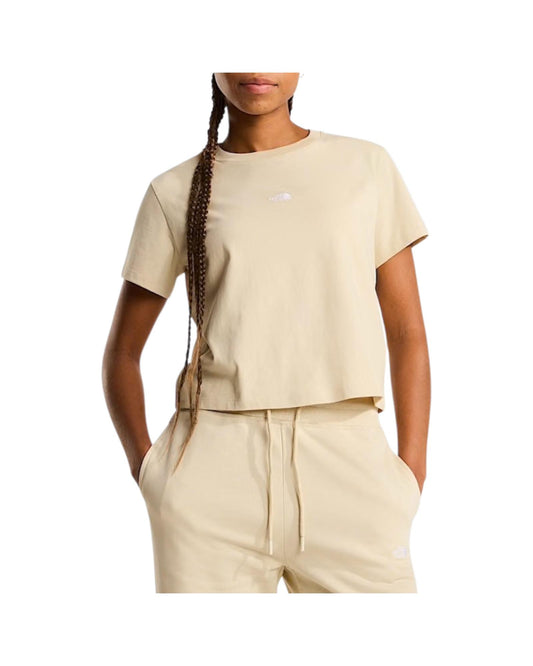 T-shirt Essential regular cutie Desert stone W ESS REGULAR SS CUTIE DESERT STONE THE NORTH FACE 