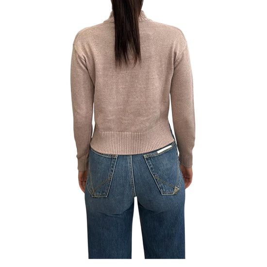 Maglione Agata Cotton Cashmere Pink Fawn Melange K81341W KA1 K-way 