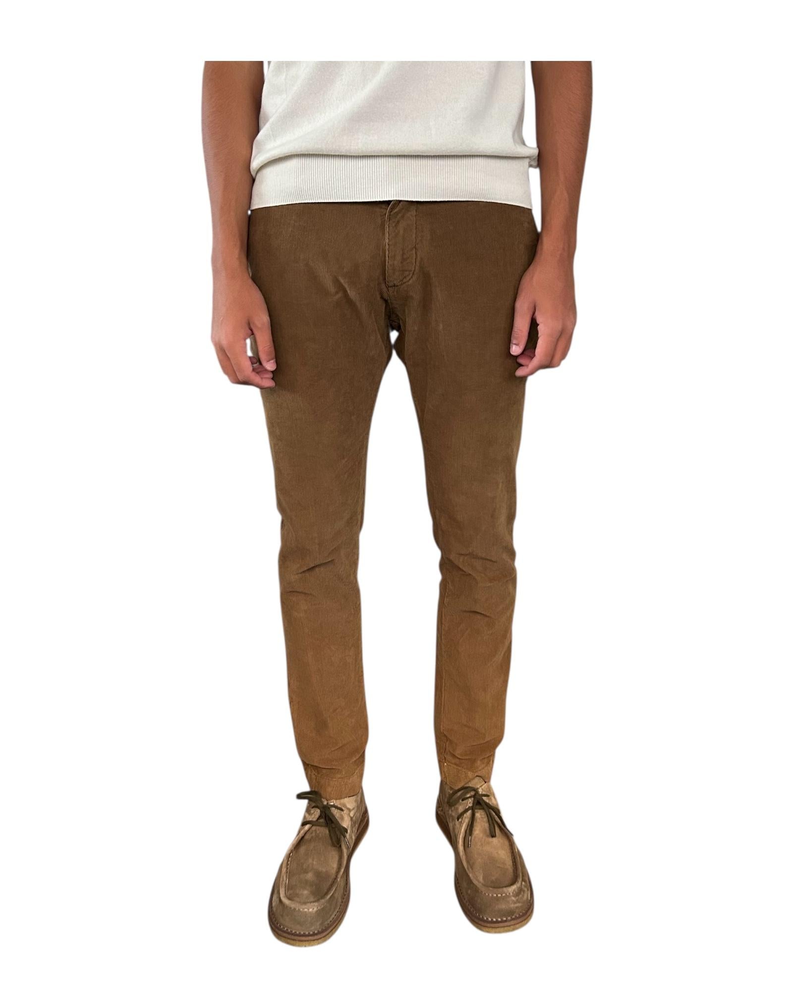 Pantalone Soho velluto mille righe Jungle 005 SOHO VELVET JUNGLE MODFITTERS 