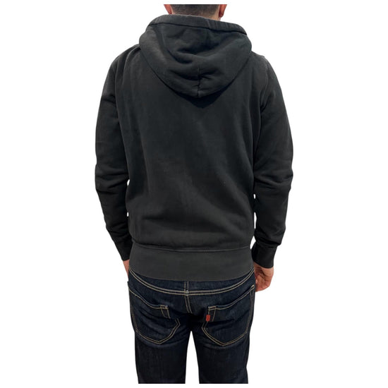 Felpa full zip Black W4004 BLACK BL'KER 