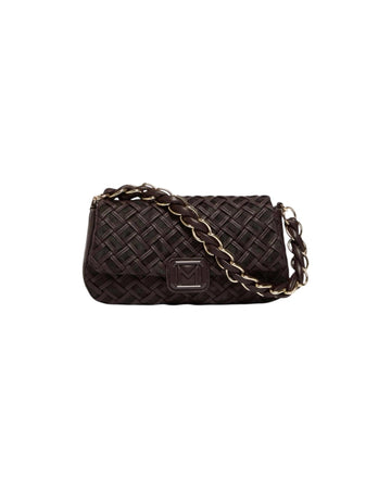 Borsa Le Muse medium con intreccio Testa di moro EMILY 002 MARELLA 