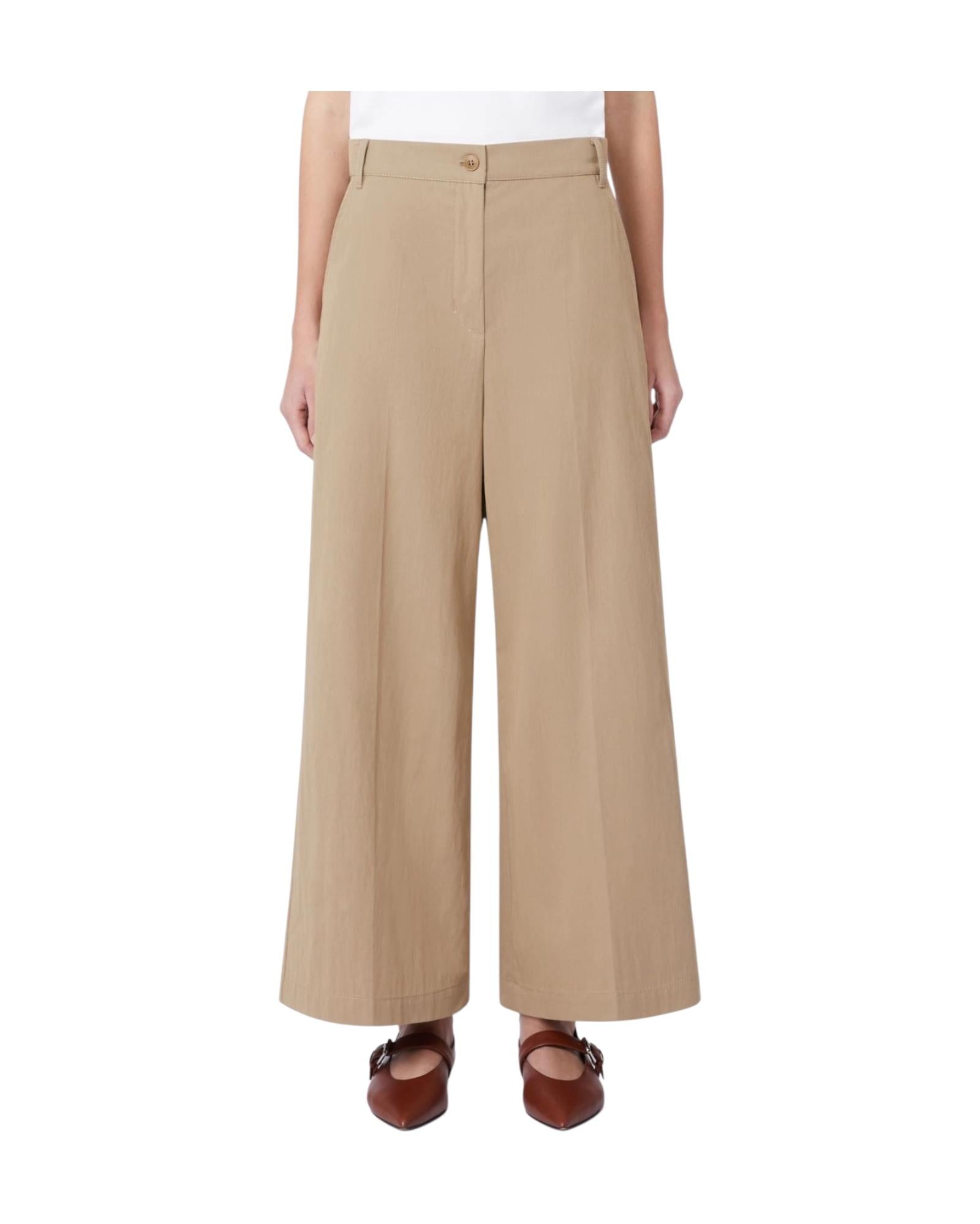 Pantalone in gabardina lavata RONCO 002 MAX MARA WEEKEND 