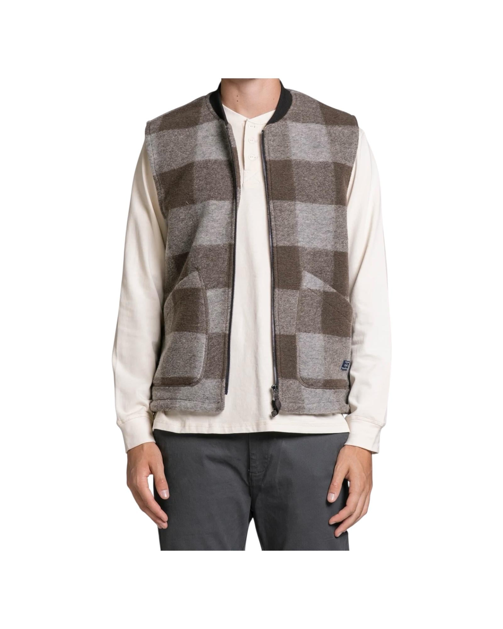 Gilet Terry Tortora Check TERRY CHECK MWB247 IMPURE 
