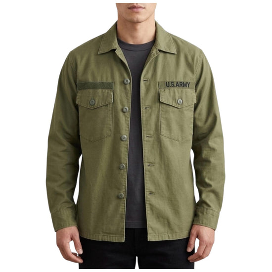 Overshirt Ml Jones Military NAM SHIRT ML JONES US ARMY MILITARY GREEN CHESAPEAKE'S 