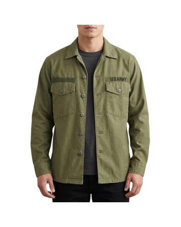 Overshirt Ml Jones Military NAM SHIRT ML JONES US ARMY MILITARY GREEN CHESAPEAKE'S 