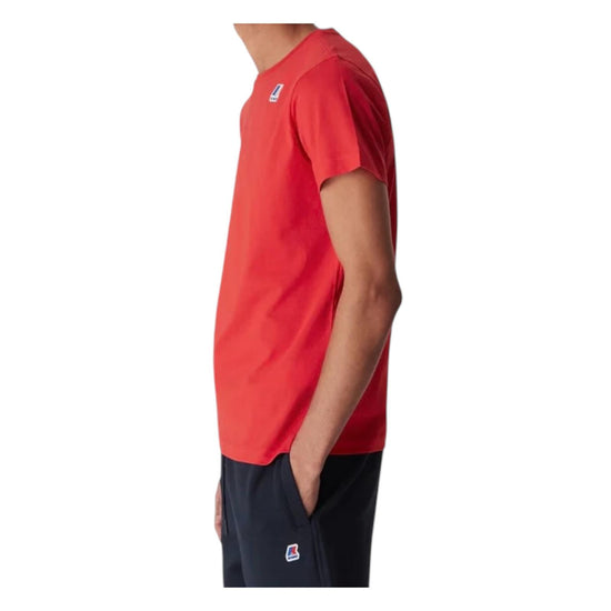 T-shirt Le Vrai Edouard, red jasper. K007JE0 703 K-way 