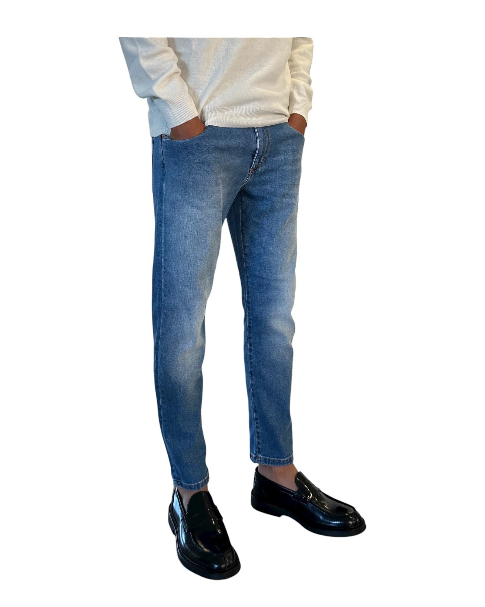 Jeans Rocco A924 Blu denim ROCCO D40 A924 752 CAMOUFLAGE 
