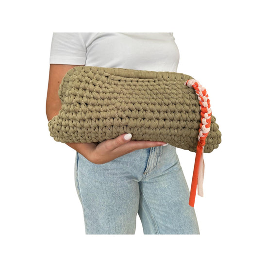 Clutch Bag Sofa grande Verde militare SOFA VERDE MILITARE SOFALI' 