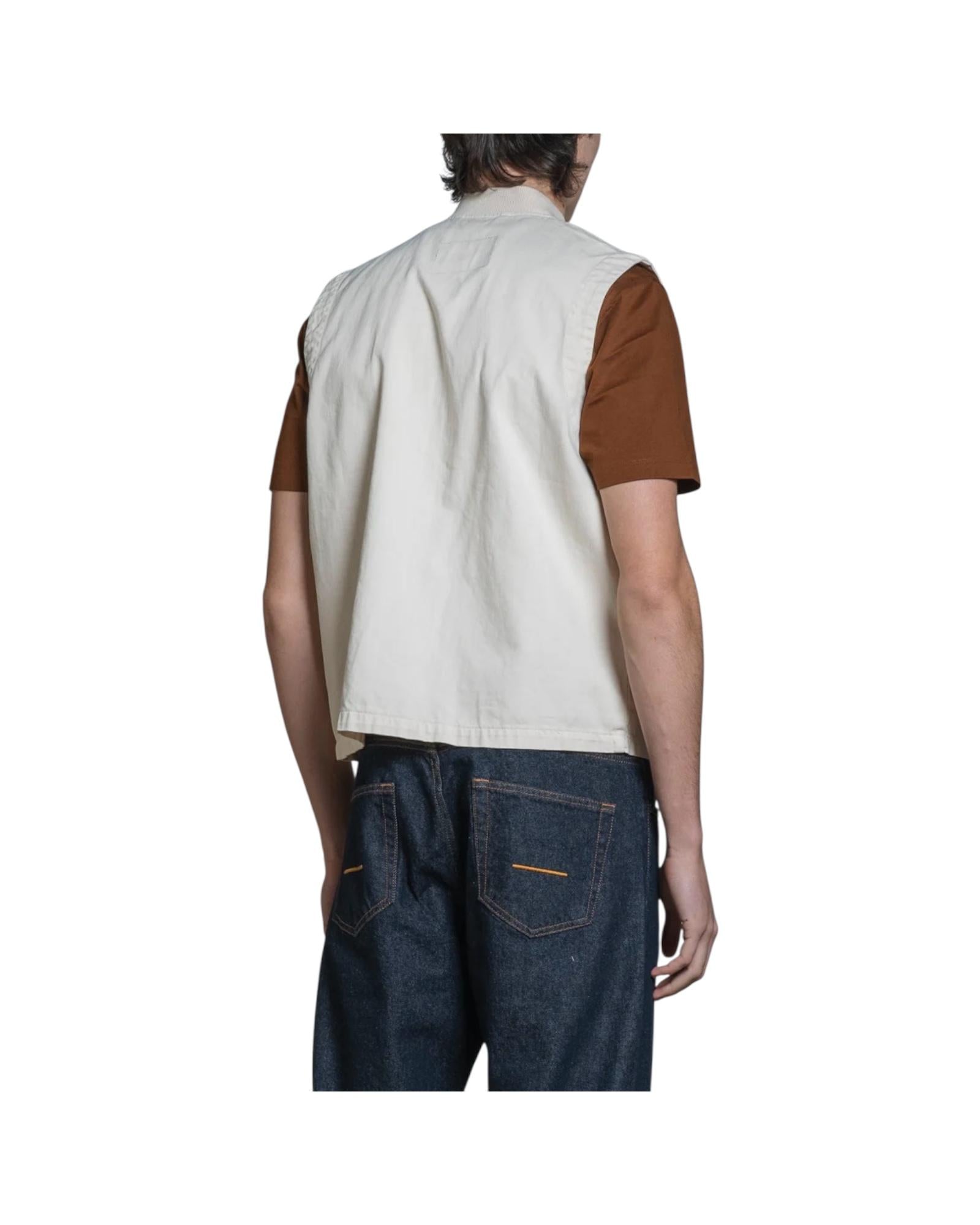 Gilet Bull denim Off white MARSH BD1C23 IMPURE 