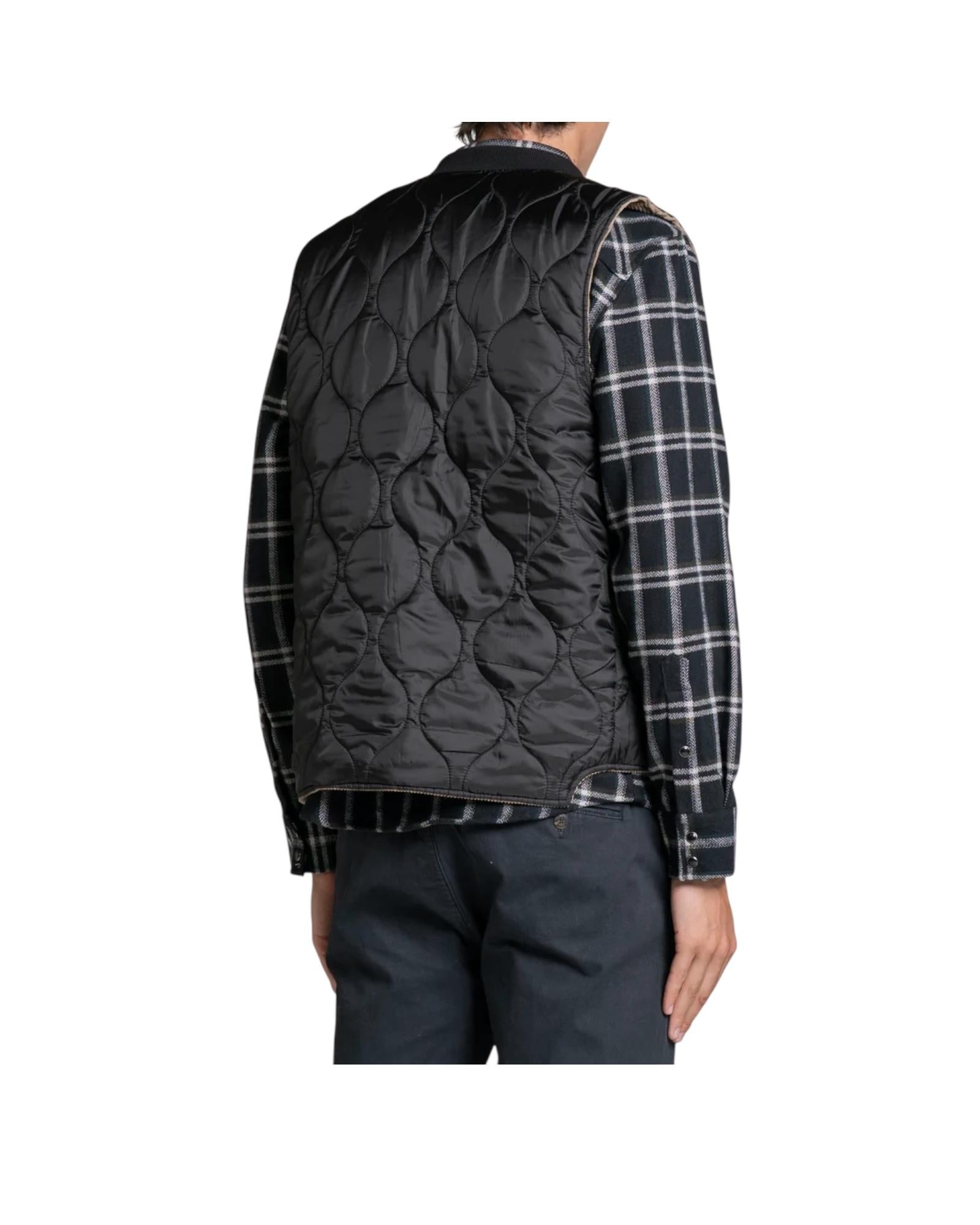 Gilet Martin reverse in corduroy Taupe MARTIN V05222 IMPURE 