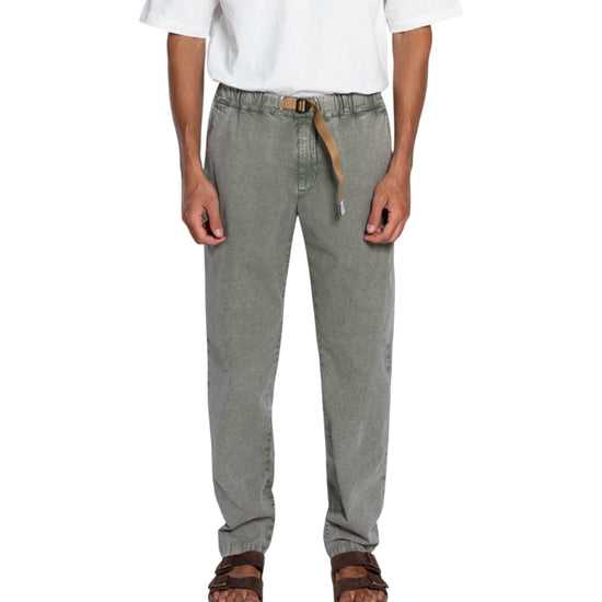 Pantalaccio misto lino Verde lavato 26SU66 11DT 27 WHITESAND 