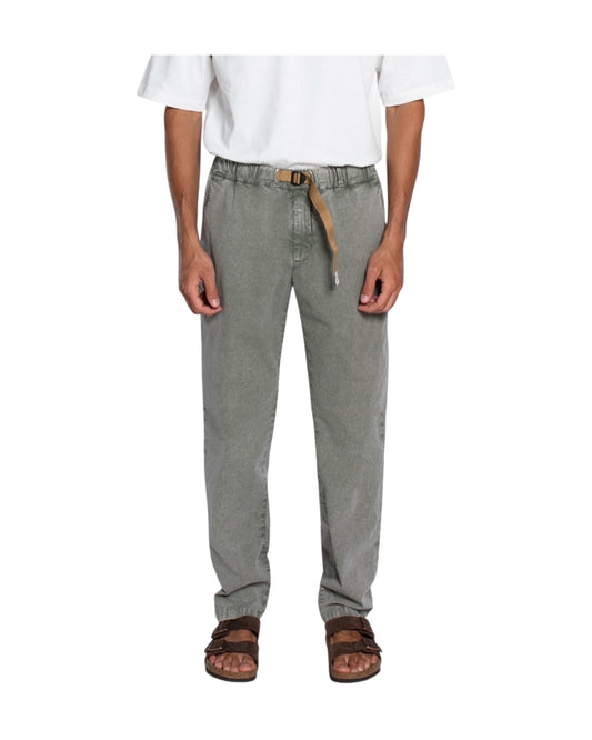 Pantalaccio misto lino Verde lavato 26SU66 11DT 27 WHITESAND 