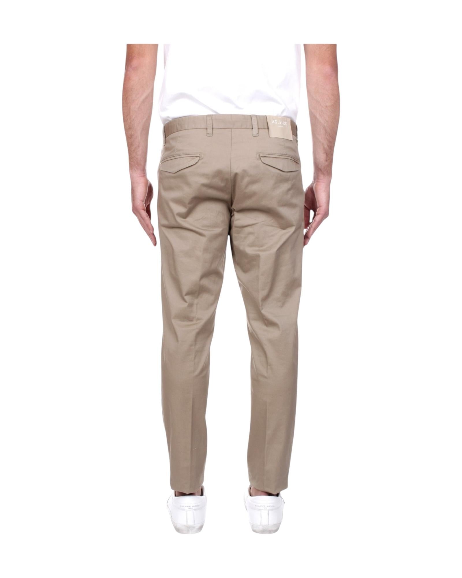Pantalone SASA chino slim fit, kaki. A301SASA45TC506/TB 230 AT.P.CO 