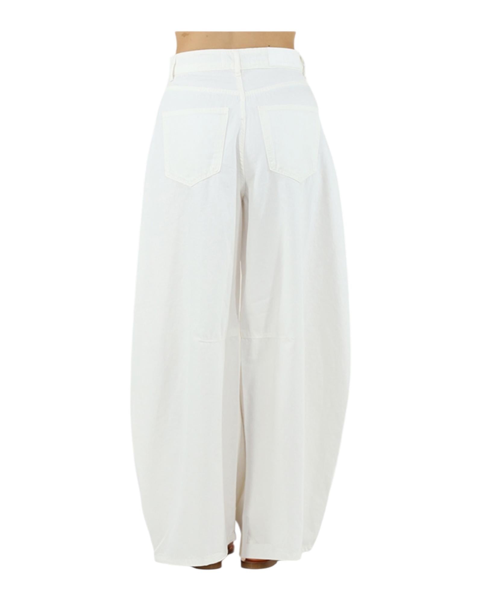 Jeans Iride Balloon Off White IRIDE OFF WHITE God save denim 